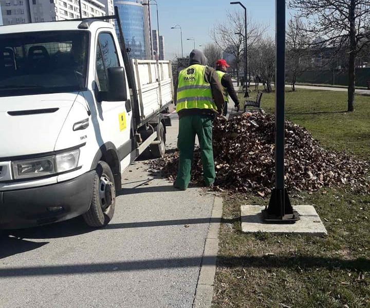 Park i u martu nastavlja predproljetno uređenje sarajevskog zelenila