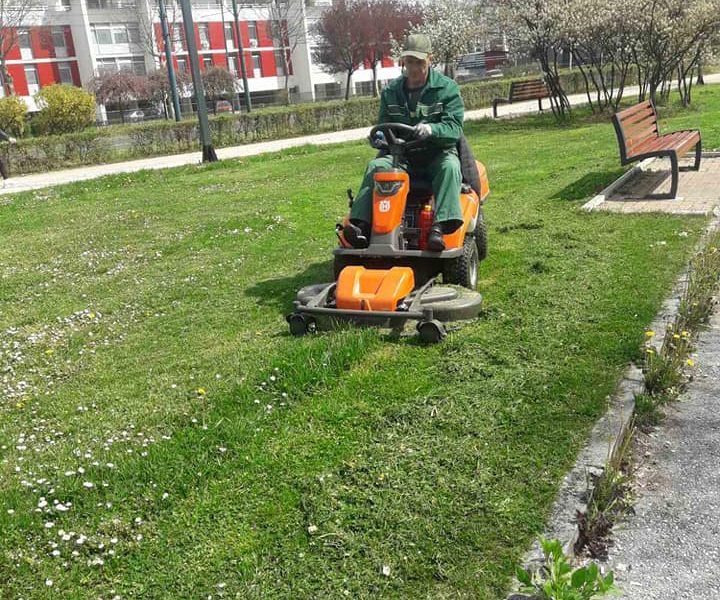 Park realizira prvu ovosezonsku košnju travnjaka u sedam općina KS