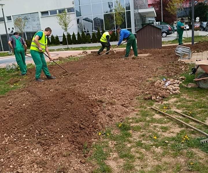 Park rekonstruiše uništene zelene površine u Novom Sarajevu